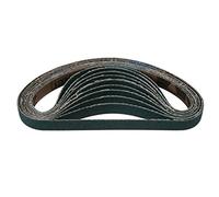 Connect 32260 Abracs File Belts 10mm x 330mm 80g Zirconium 10pc