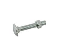 Connect 33145 Coach bolts & Nuts 10mm x 75mm 50pc