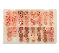 Connect 34999 Assorted Common Rail Diesel Injectors Washers 150pc, Silver