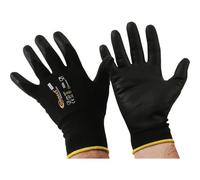 Connect 35374 Mechanics Cut Resistant Gloves - Medium 3 Pairs