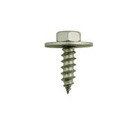 Connect 36182 Metal Trim Fastener Screw with Washer 50pc