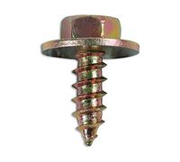 Connect 36616 Metal Trim Fastener Screw with captive washer 6.3 x 19 10pc