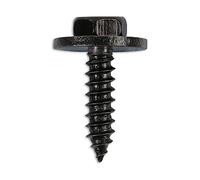 Connect 36617 Metal Trim Fastener Screw with captive washer 4.8 x 19 10pc