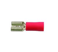 Connect 36866 Red Female Push On Insulated Terminal 6.3mm 10pc