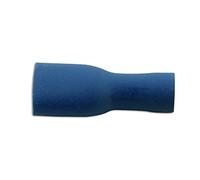 Connect 36873 Blue Fully Insulated Female Push On Terminal 6.3mm 10pc