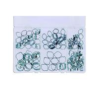 Connect 37691 Double Ear “O” Clip Box set - 8 to 20mm;100pc