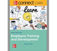 Connect Access Card for Employee Training & Development 9th Edition