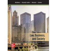 Connect Access Code for Law, Business, and Society, 13th Edition