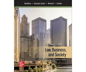 Connect Access Code for Law, Business, and Society, 13th Edition