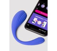 Connect App Controlled Wearable Vibrating Love Egg and Kegel Exerciser - Purple Purple