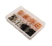 Connect Consumables Connect 240 piece Assorted Sump Plug Washers 2000 Onwards Box