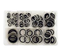 Connect Consumables Connect 31874 100 Assorted Imperial Bonded Seal Washers (Dowty)