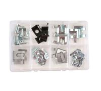 Connect Consumables Connect 40 piece Assorted Brake Hose Clips 30 - 33mm