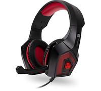 Connect It Battle RNBW Ed. 2 Game Headphones with Microphone - Red
