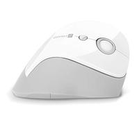 Connect-It for Health Ergonomic Vertical Mouse (+ 1x AA Battery Free) Wireless White