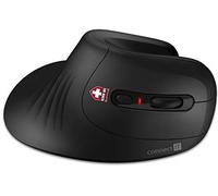 Connect It for Health Ergonomic Vertical Wireless Mouse (+ 1 x AA Battery ) Black