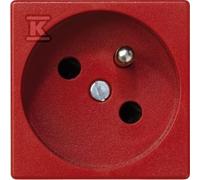 K45 Socket Single Z/U 16A IP20 Red Simon Connect K02/6