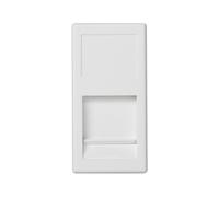 CONNECT M45 CLEAN WHITE TILE 1M TO 1X UAE SOCKET WITH KEYSTONE