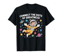 Connect the Dots of Greatness Kids Astronaut T-Shirt