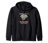 Connect To God He The Password Is Prayer God Faith Jesus Zip Hoodie