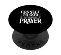 Connect to God The Password is Prayer PopSockets Adhesive PopGrip