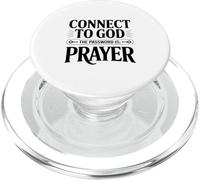 Connect to God The Password is Prayer PopSockets PopGrip for MagSafe