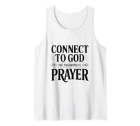 Connect to God The Password is Prayer Tank Top
