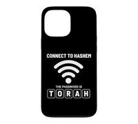 Connect To Hashem The Password Is Torah And Mitzvot Jewish Case for iPhone 13 Pro Max