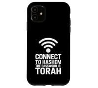 Connect To Hashem The Password Is Torah Case for iPhone 11