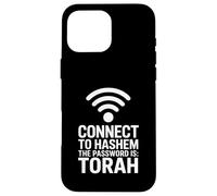 Connect To Hashem The Password Is Torah Case for iPhone 16 Pro Max