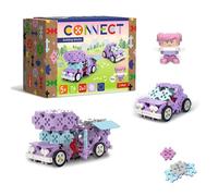 Connect Trefl 2-in-1 Brick Set, Camper/Car - 116 Pieces: 111 Bricks + Character 5 Bricks, Creative Game for Adults and Children from 5 Years