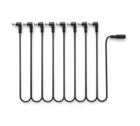 Connect Up to 8 Guitar Effects For Pedals with This Daisy Chain Power Supply Cable Featuring Noise Isolation (8 way)