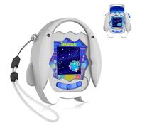 【Connect Without Removal】 for Tamagotchi Paradise Silicone Case, SGHLDE Cute Drop-Proof Protective Case for Tamagotchi Paradise Accessories with Lanyard, Shark