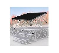 Connectable Modular Stage Platform - Portable Easy Assembly for Weddings Performances Parties