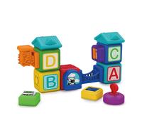 Connectables Bridge & Learn 15-Piece Magnetic Activity Blocks, Build a House or Bridge, Age 6 Months and up