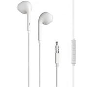 Connected 3.5mm Jack Button Earphones with Remote Control and Microphone