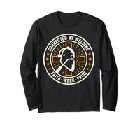 Connected by Welding Welder Emblem Faith Work Pride Long Sleeve T-Shirt