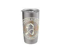 Connected by Welding Welder Emblem Faith Work Pride Stainless Steel Insulated Tumbler