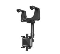 Connected Car Rearview Mirror Mount for Smartphones Up to 7" Adjustable