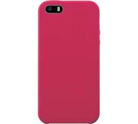 Connected Case for iPhone 5/5S/SE Rigid Soft touch Silicone, Red