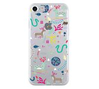 Connected Case for iPhone SE 2020/8/7 Semi-rigid with reindeer patterns