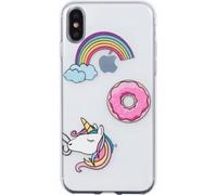 Connected Case for iPhone X/XS Soft Patches, Transparent