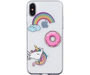 Connected Case for iPhone X/XS Soft Patches, Transparent