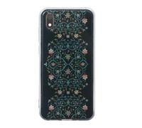 Connected Case for Y5 2019 Hybrid Paradise with Floral Patterns