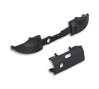 Connected Controller Shoulder-Button Piece with Front Trim | Black Button and Trim Components, Connected Left and Right Shoulder-Button Piece, Intended Controller Positions