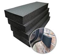 Connected Essentials Garage Wall Protectors Self Adhesive Car Door Bumper Guard Pack of 4 High Density EVA Foam Padding Indoor & Outdoor - CEF20