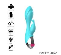 Connected sextoy happy loky miki bunny, Width 130 mm, Length 260 mm, Depth 70 mm, Department WOMEN, Poids 0.290 Kg