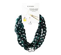 Connected Smartphone Universal Shoulder Strap in Mesh, Dark green
