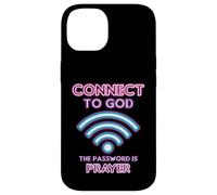 Connected To God Password Prayer Case for iPhone 14
