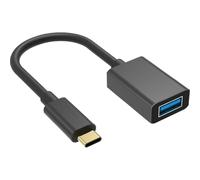 Connected USB C 3.0 to USB A 3.0 adapter - 15cm